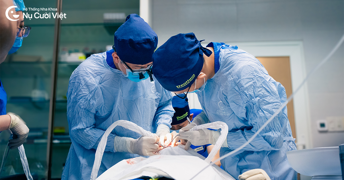 quy trình cấy ghép implant sinh học gst tại nha khoa nụ cười việt
