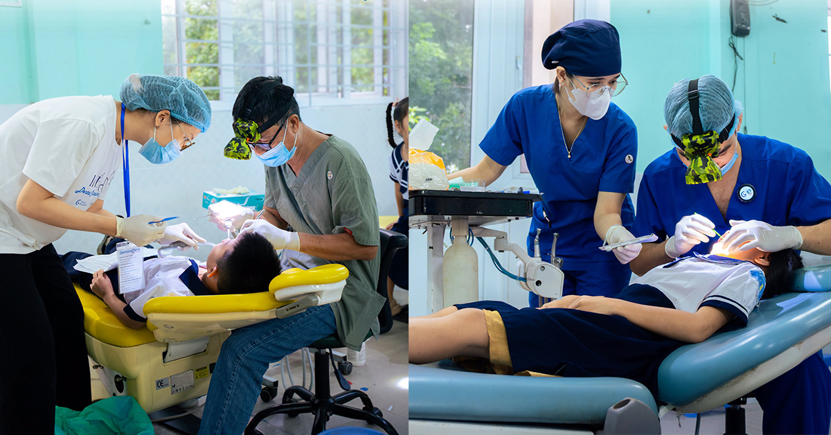 điều trị răng miệng cho trẻ em