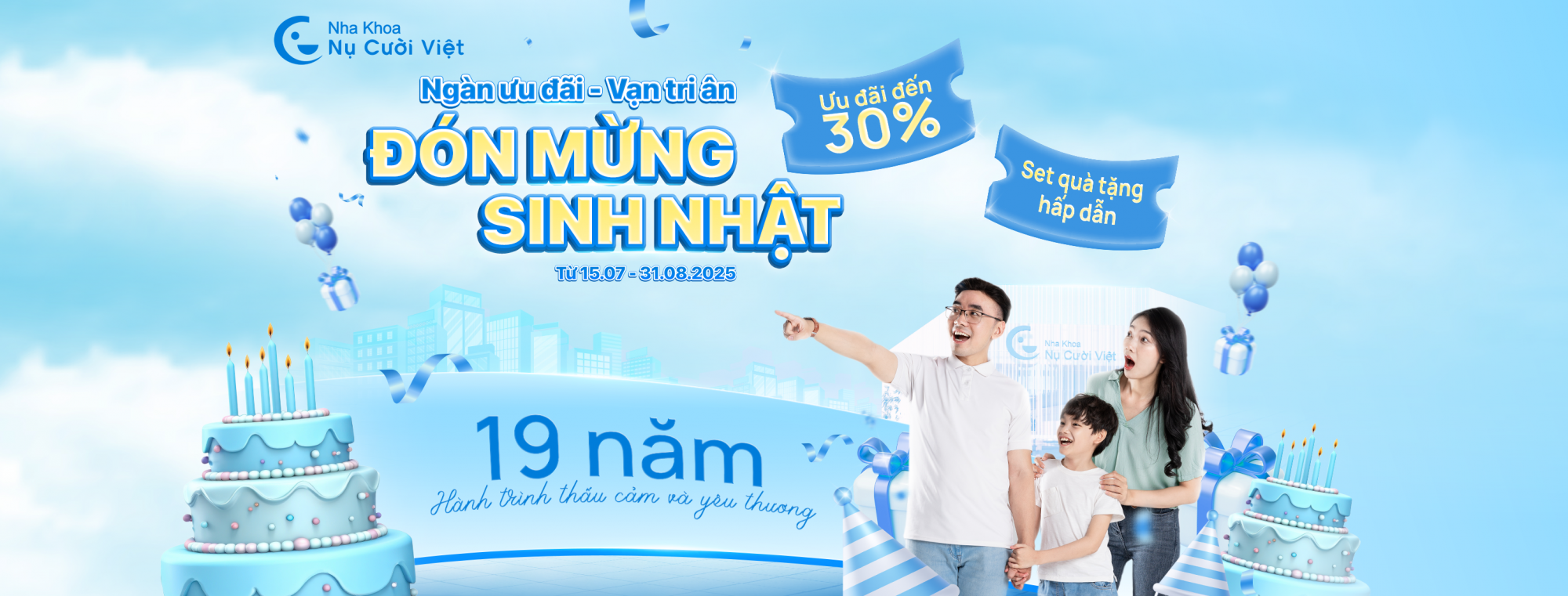 NGÀN ƯU ĐÃI - VẠN TRI ÂN - ĐÓN MỪNG SINH NHẬT