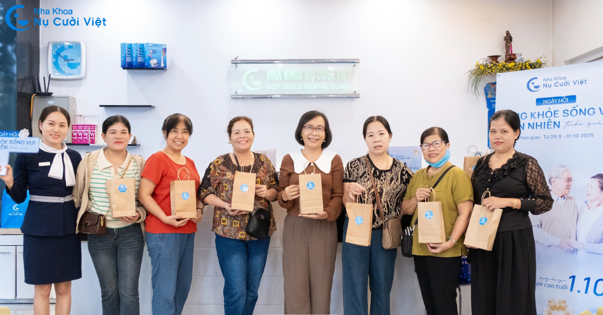 ngày hội răng khỏe sống vui an nhiên tuổi già