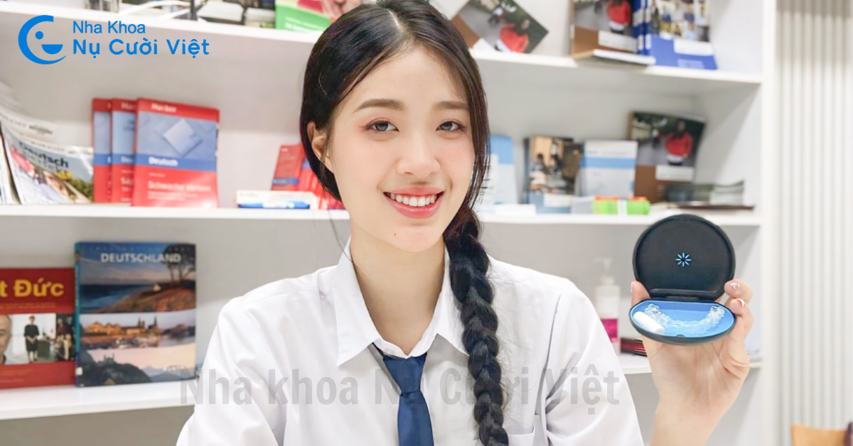 niềng răng invisalign có đau không chia sẻ khách hàng nụ cười việt