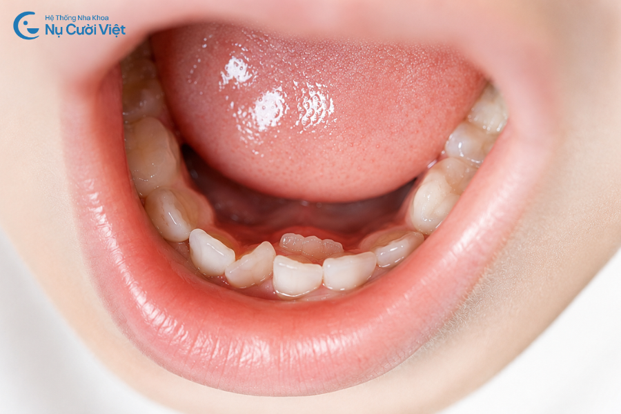 Nụ Cười Việt - Răng mọc lẫy ở trẻ: Dấu hiệu, ảnh hưởng, cách xử lý và phòng ngừa