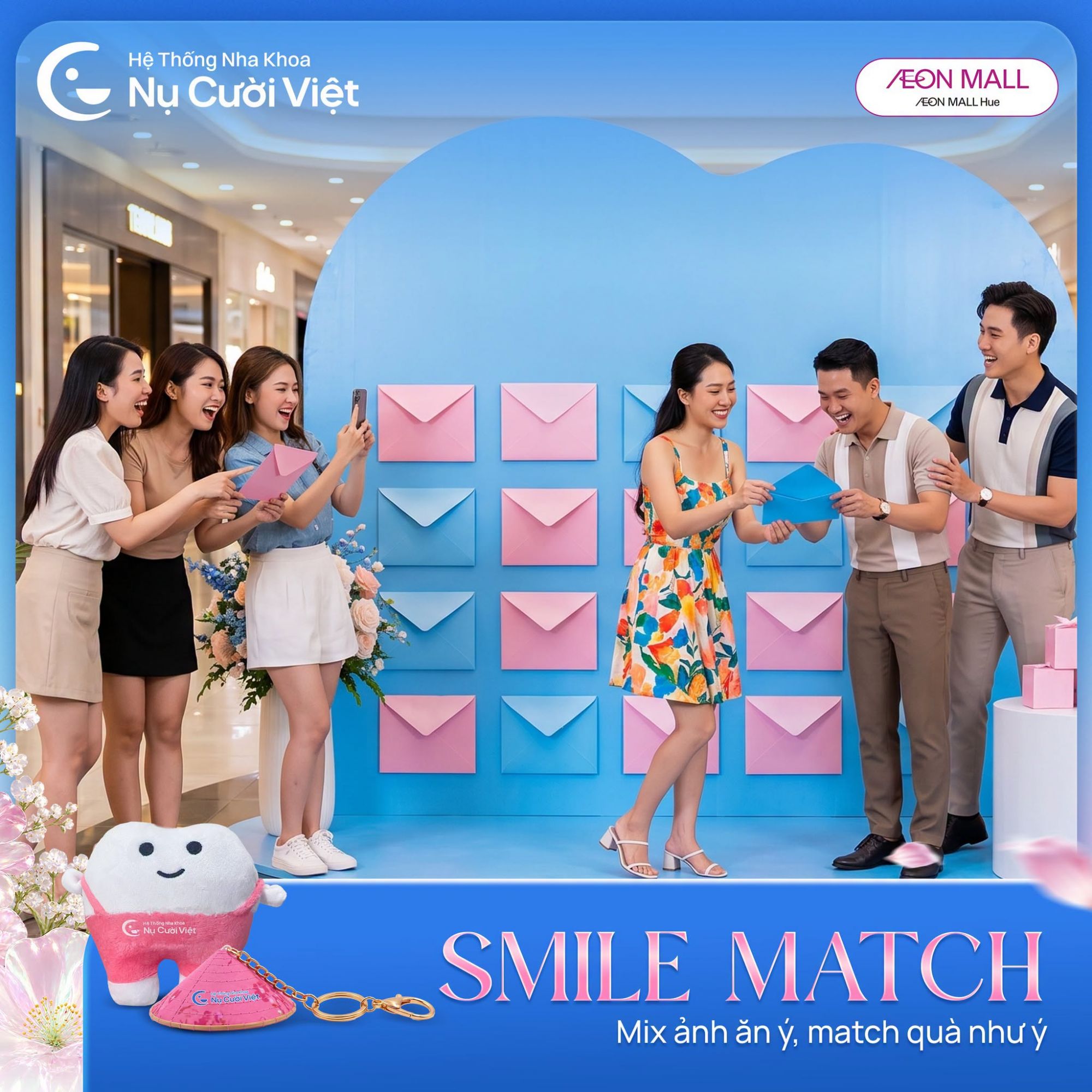 trạm smile match sự kiện nàng ơi cười lên