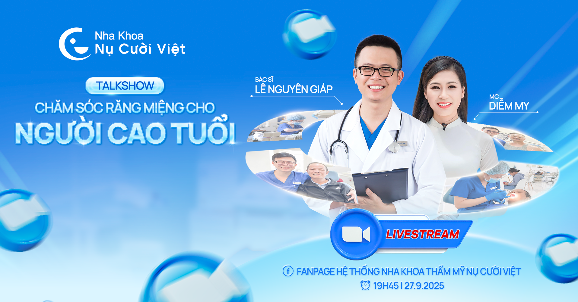 Talkshow Chăm sóc sức khỏe răng miệng cho người cao tuổi