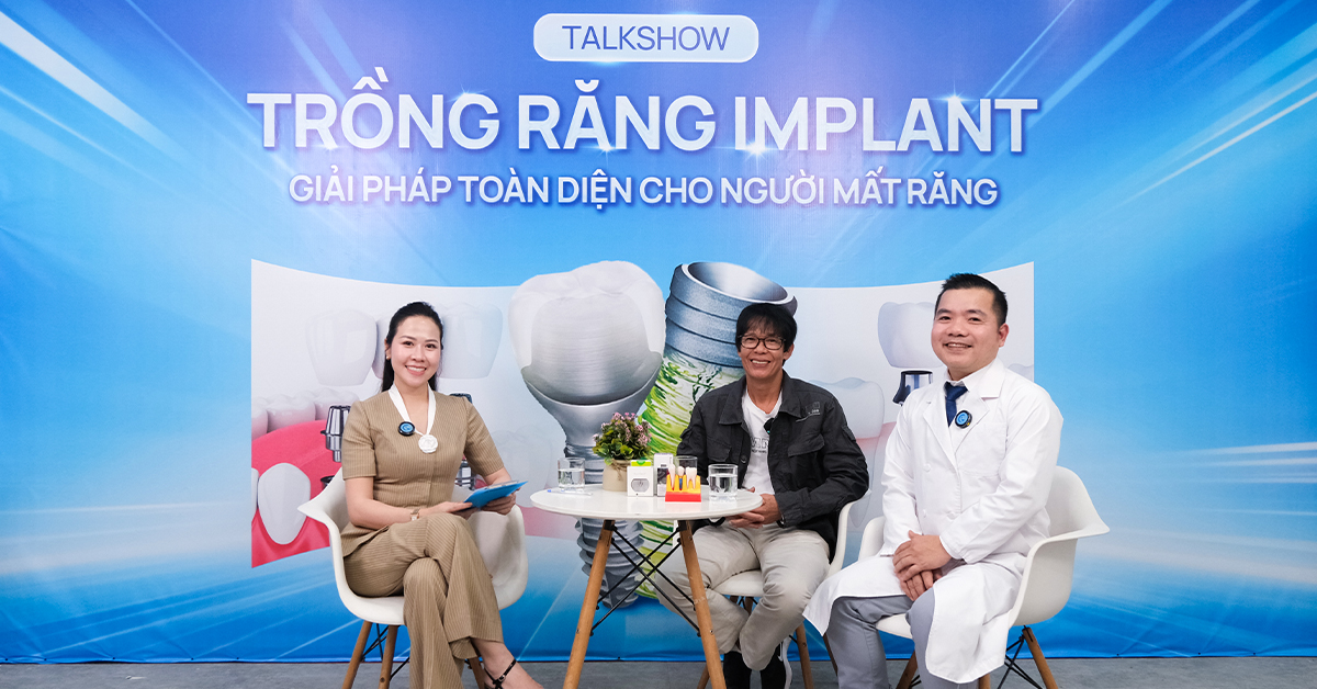 talkshow trồng răng implant